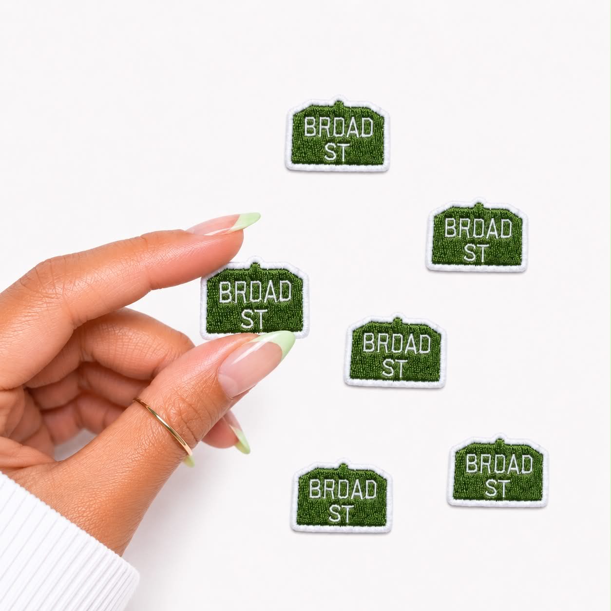 Mini Broad St Embroidered Patch