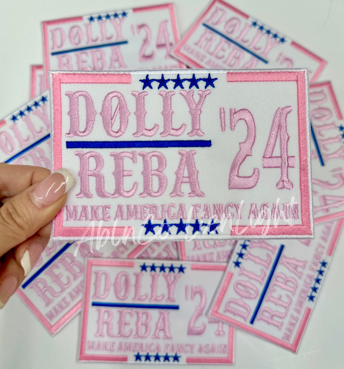 5” Dolly Reba 24 Embroidery Patch