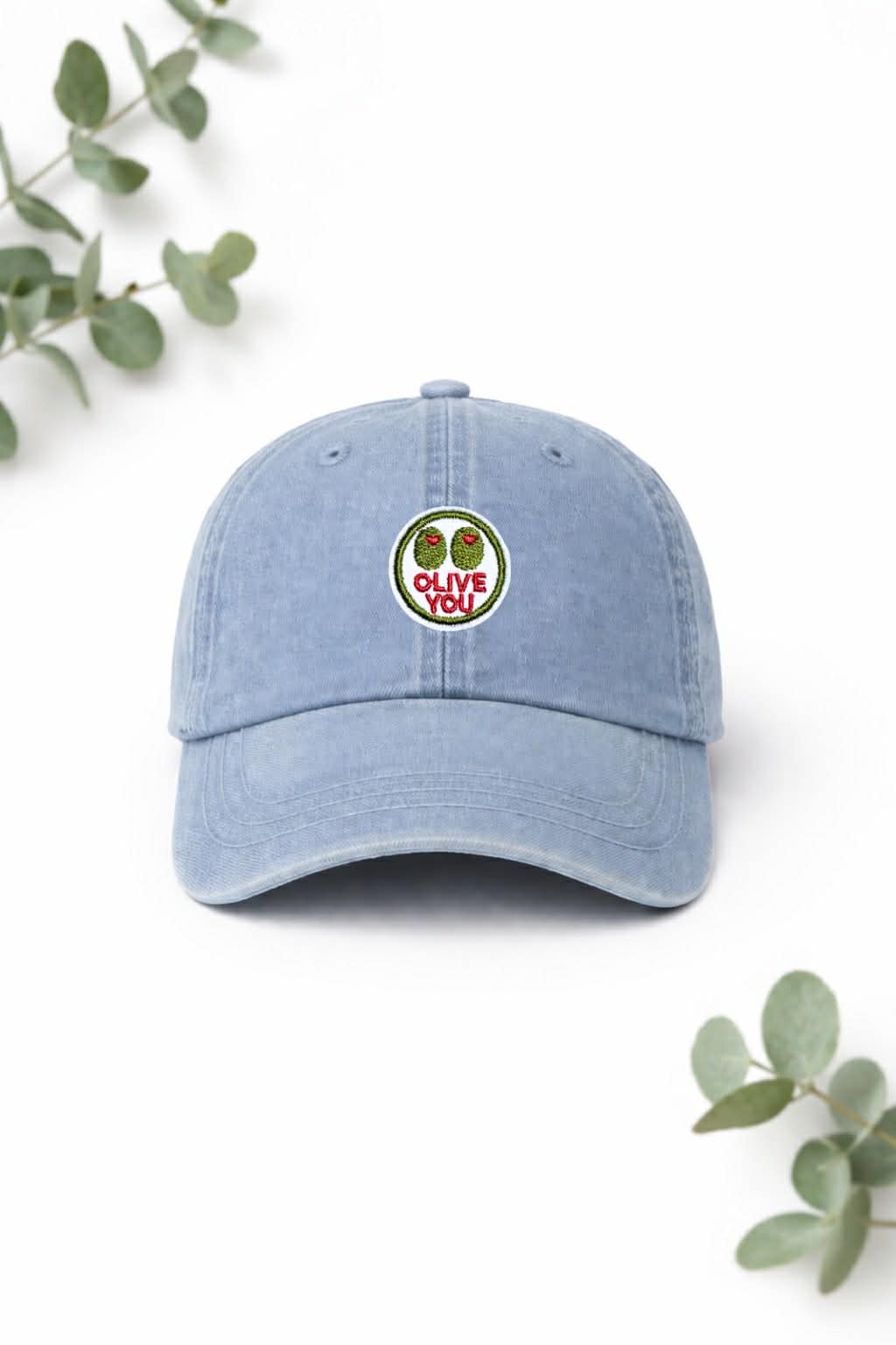 Mini Olive You Olives Embroidered Patch