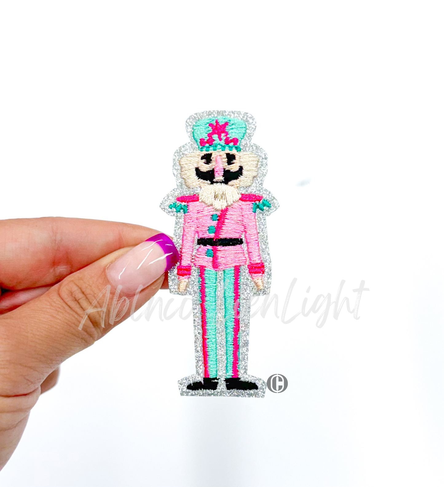 Preppy Nutcracker Ballet Trio©️ Glitter Embroidery Patch