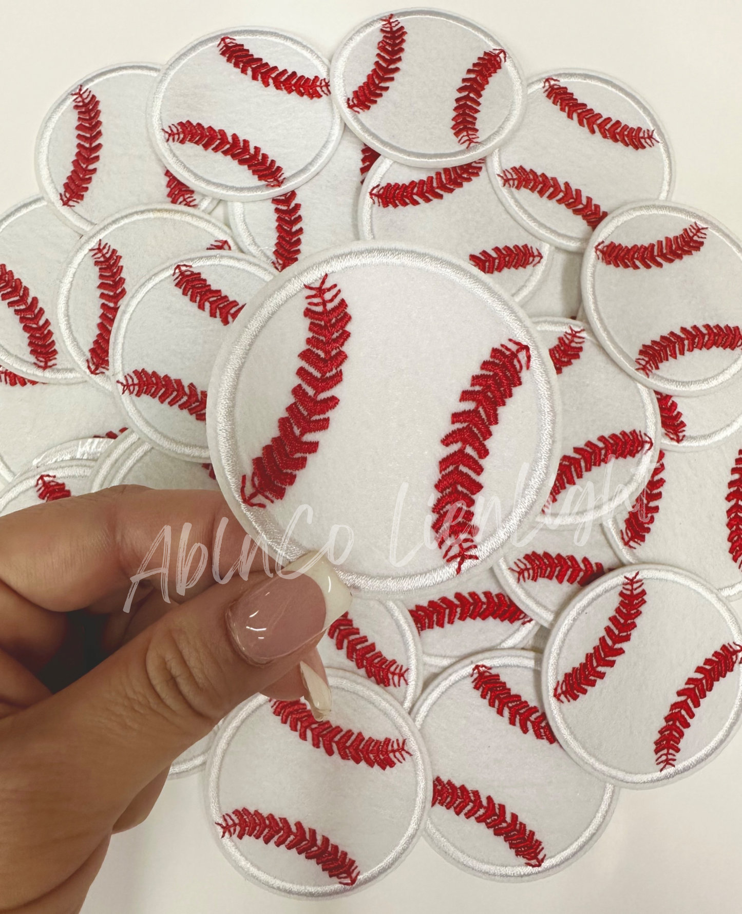 Baseball Embroidery Patch