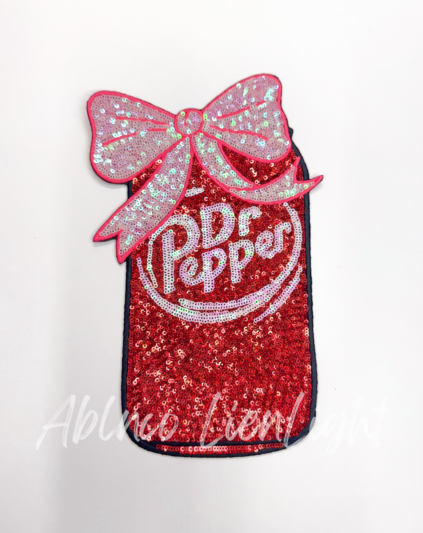 Dr Pepper Sequins Patch - Large