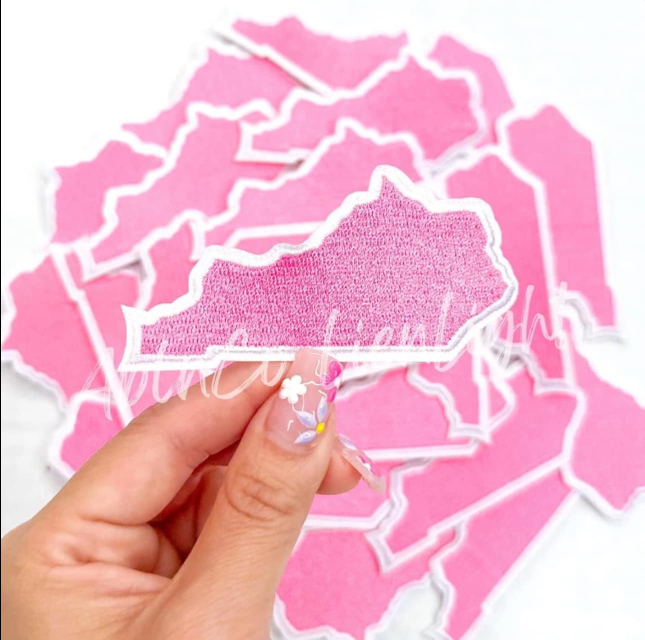Pink Kentucky Patch