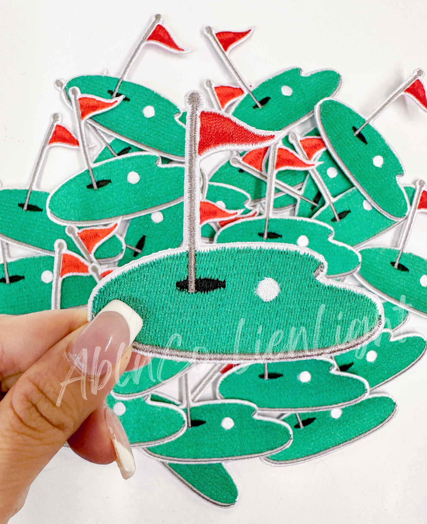 Golf Embroidery Patch