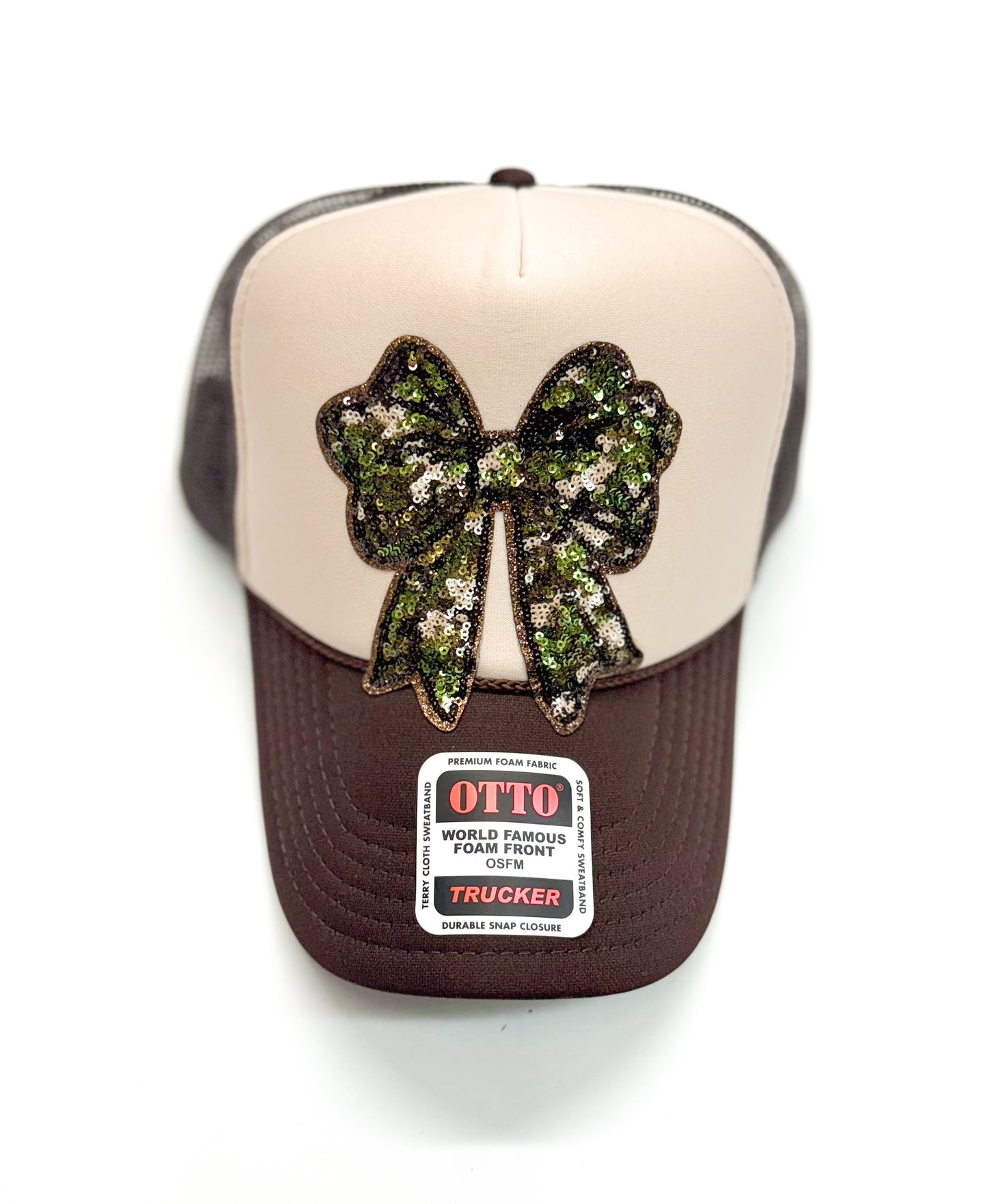 Sequin Camo Bow Hunting Otto Trucker Hat