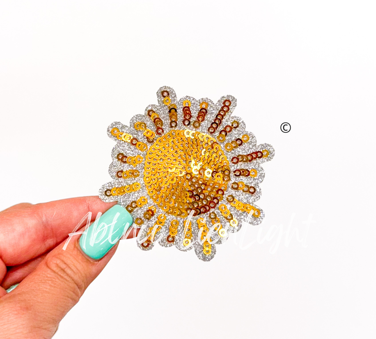 Sun Sunshine Summer Sequin Patch