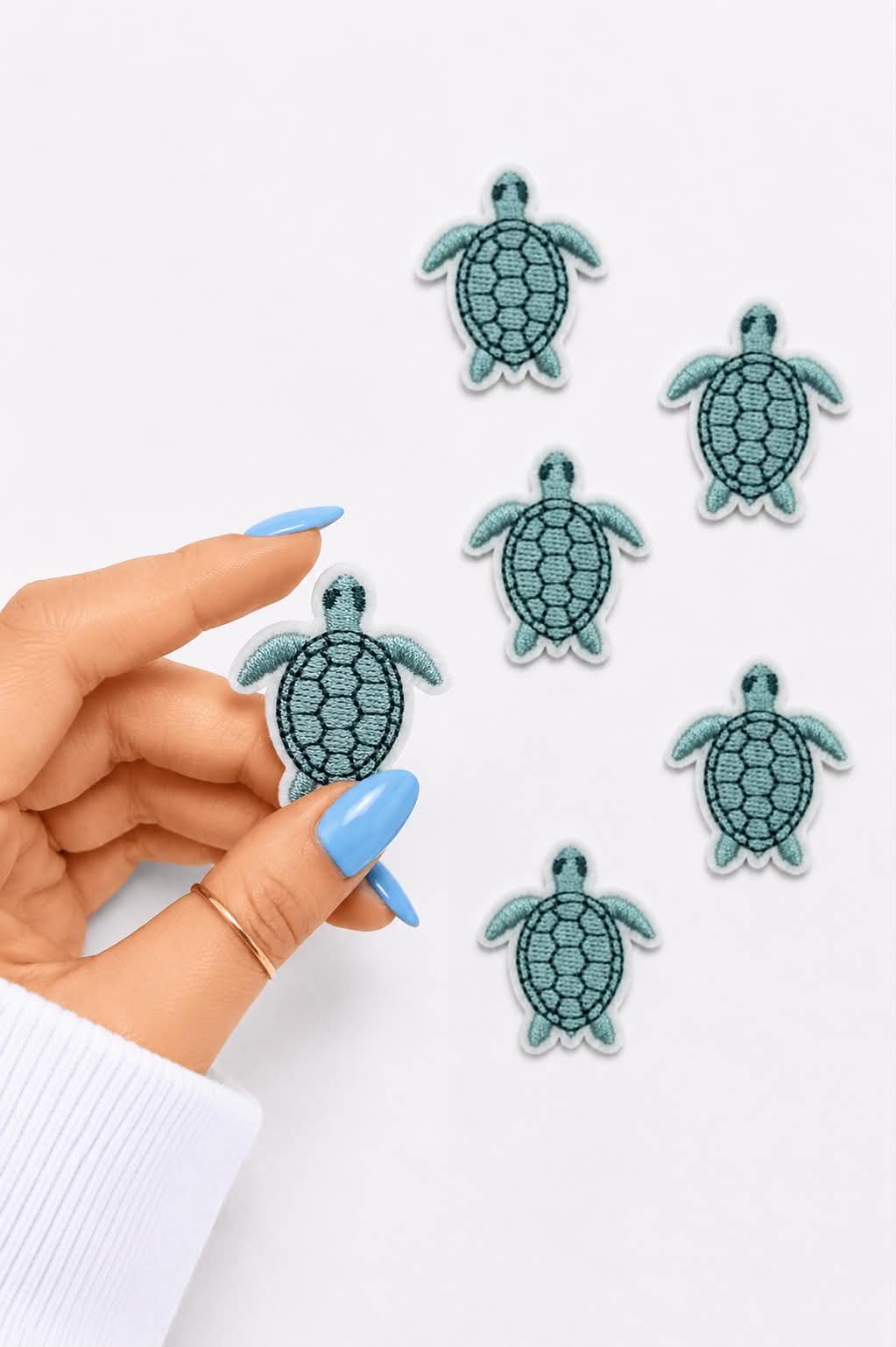 Mini Turtle Embroidered Patch