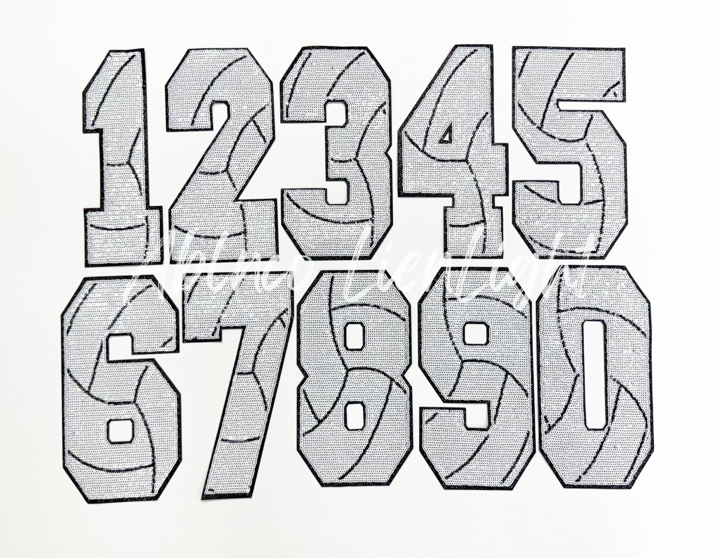 Sequin Volleyball Number Game Day Sweatshirt