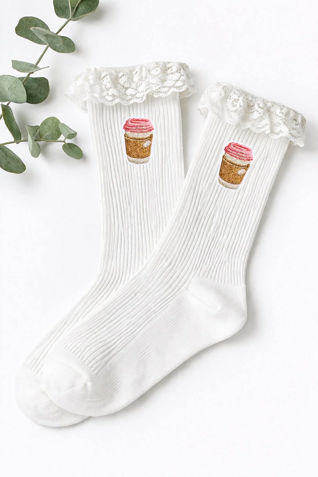 Mini Latte Embroidered Patch