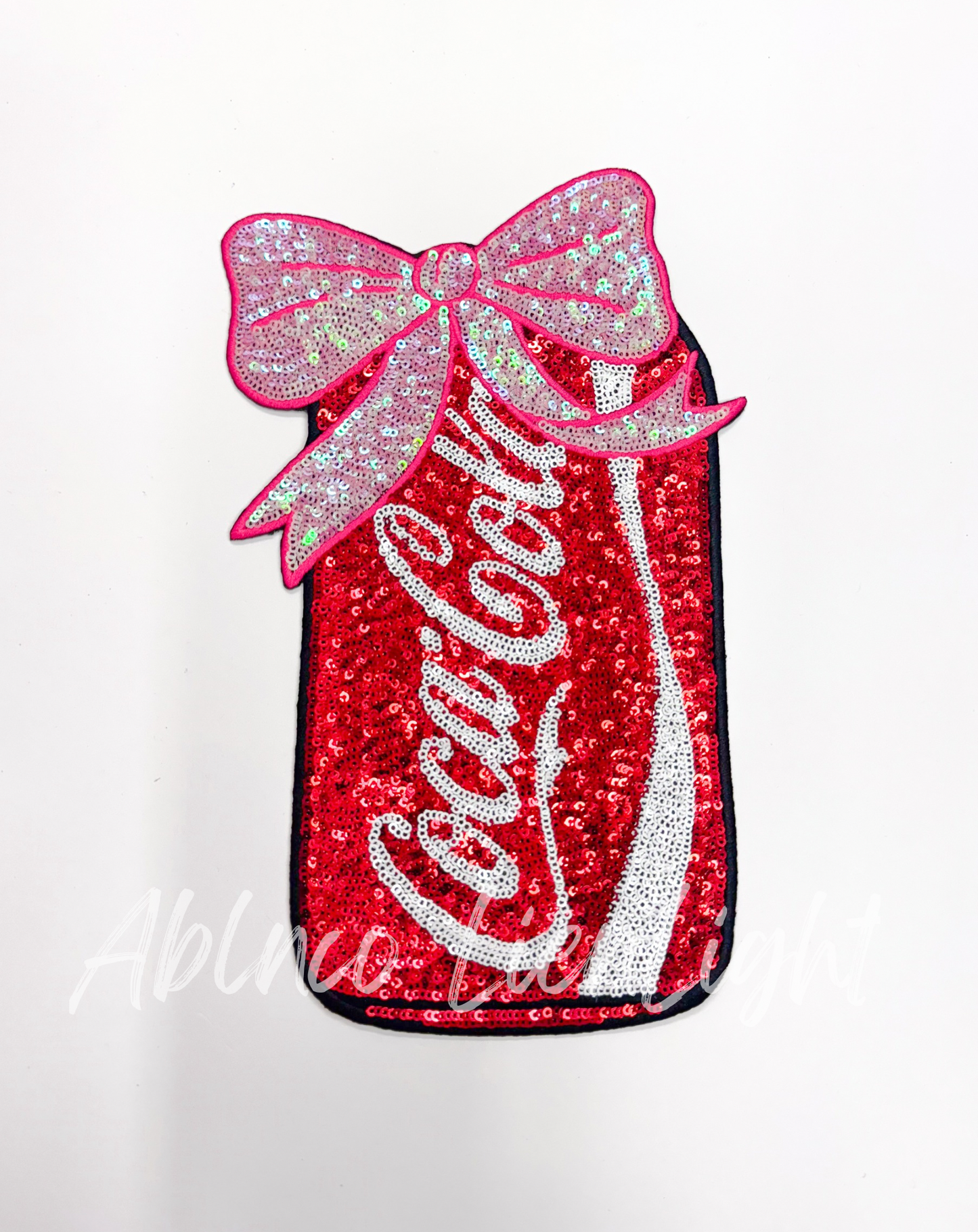 Coke Coca Cola Sequins Patch - Large
