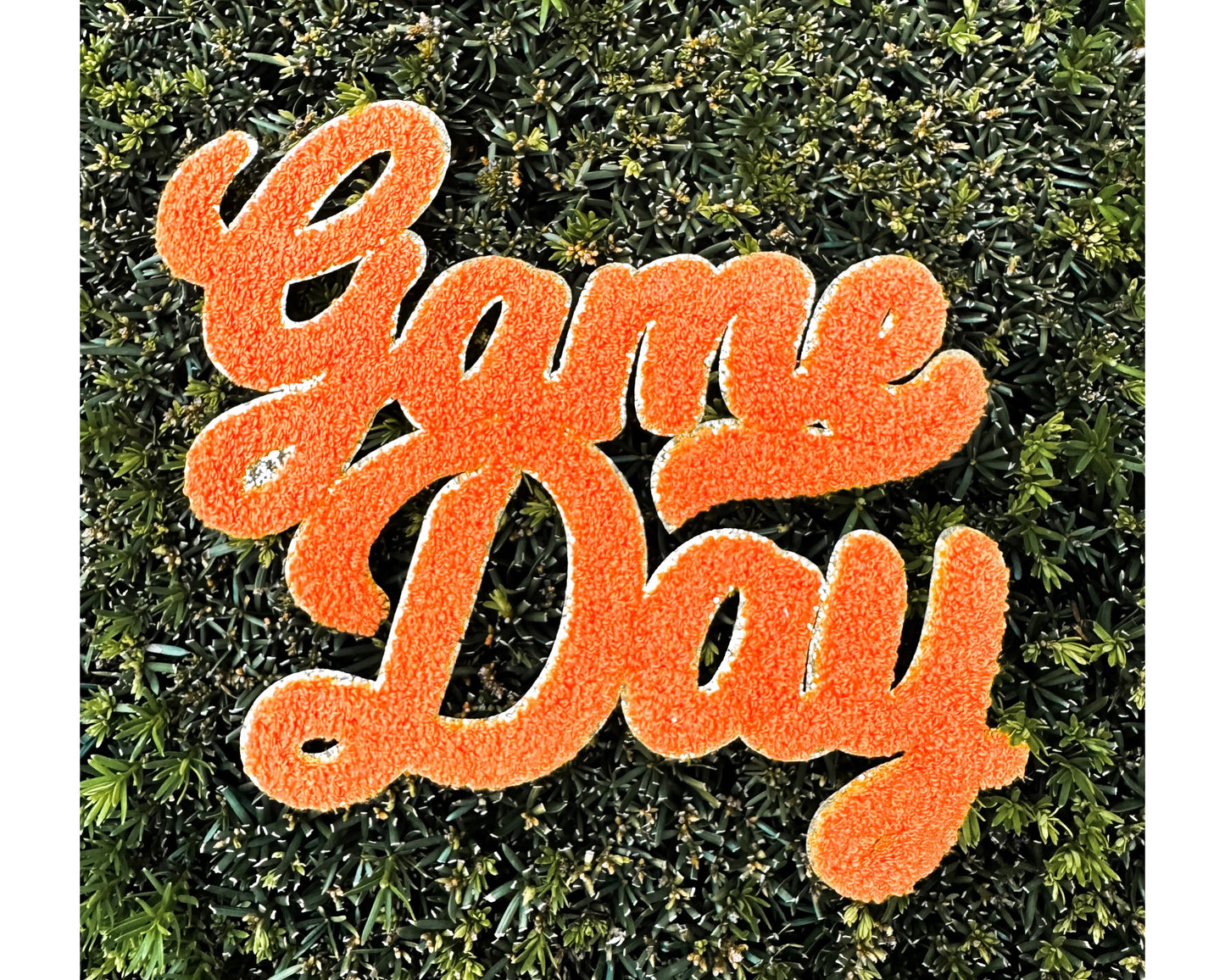 Game Day Chenille & Sequin Patch Sweatshirt