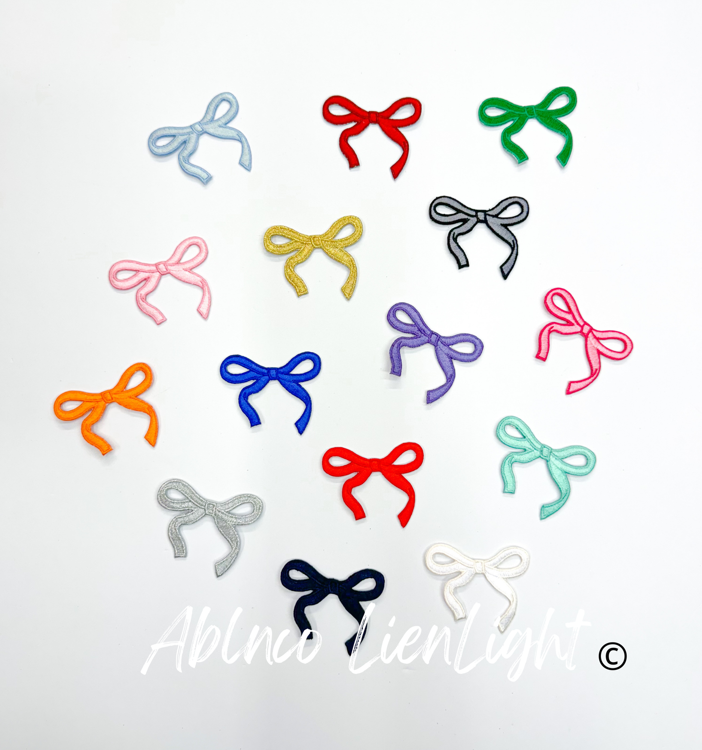 Gold Dainty Bow Patch