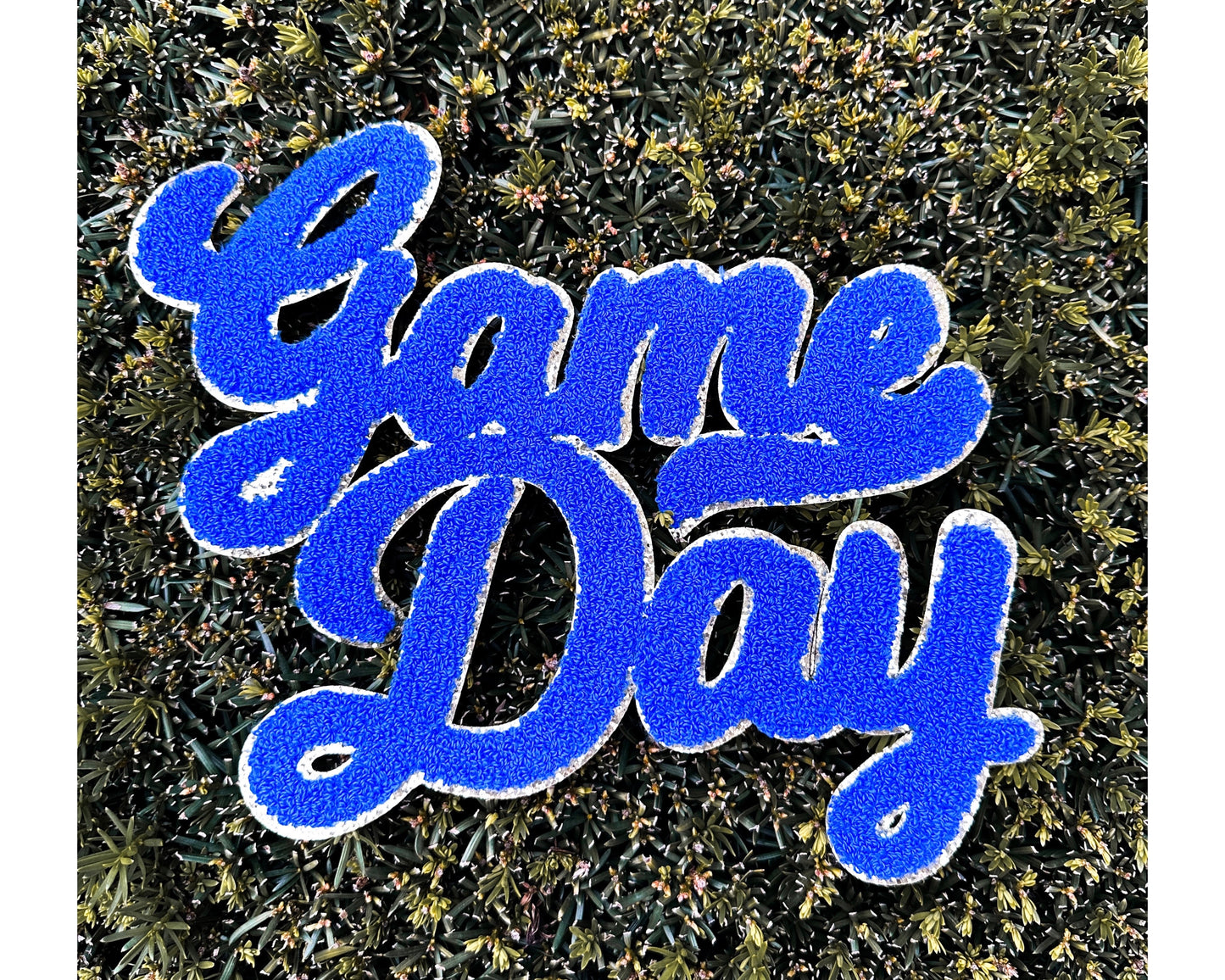 Game Day Chenille & Sequin Patch Sweatshirt