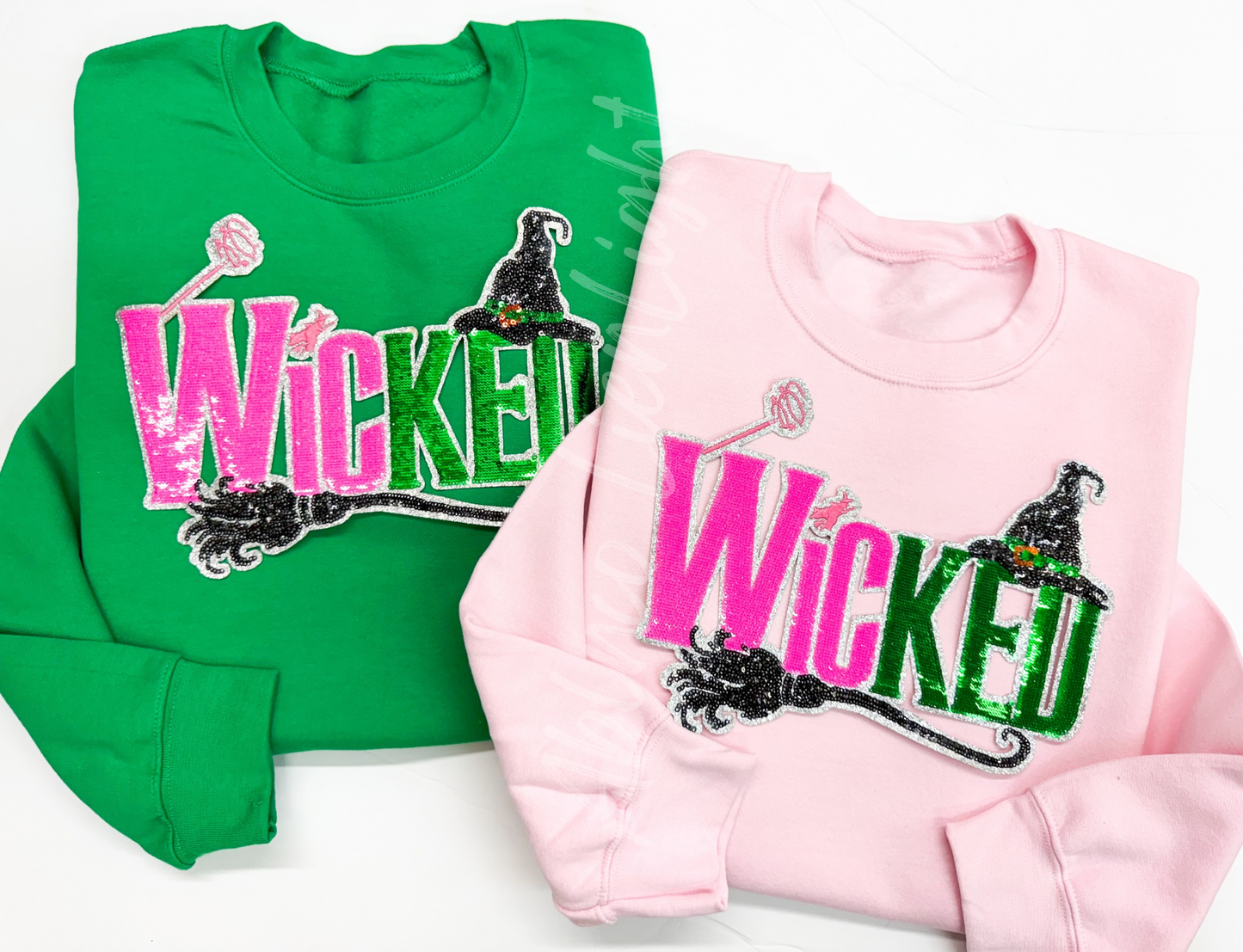 Wicked Sequin Patch Sweatshirt