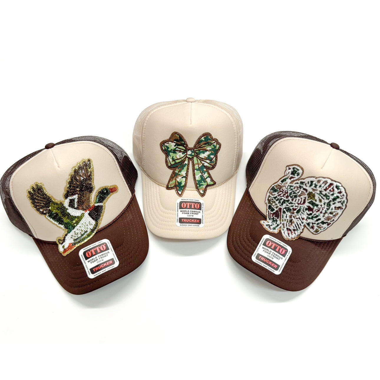 Sequin Turkey Hunting Otto Trucker Hat