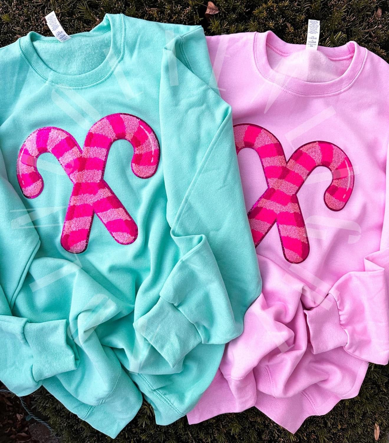 Candy Cane Sweatshirts