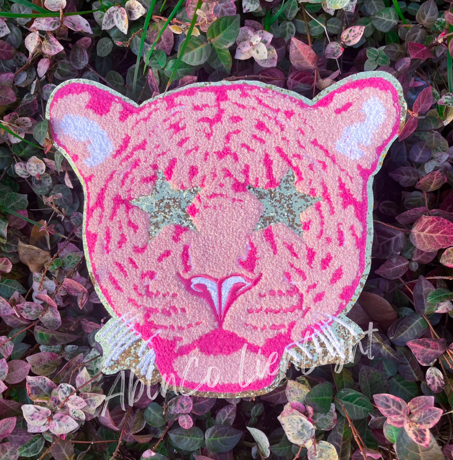 PREPPY PINK MASCOT™ Chenille Patch Only - DIY Craft