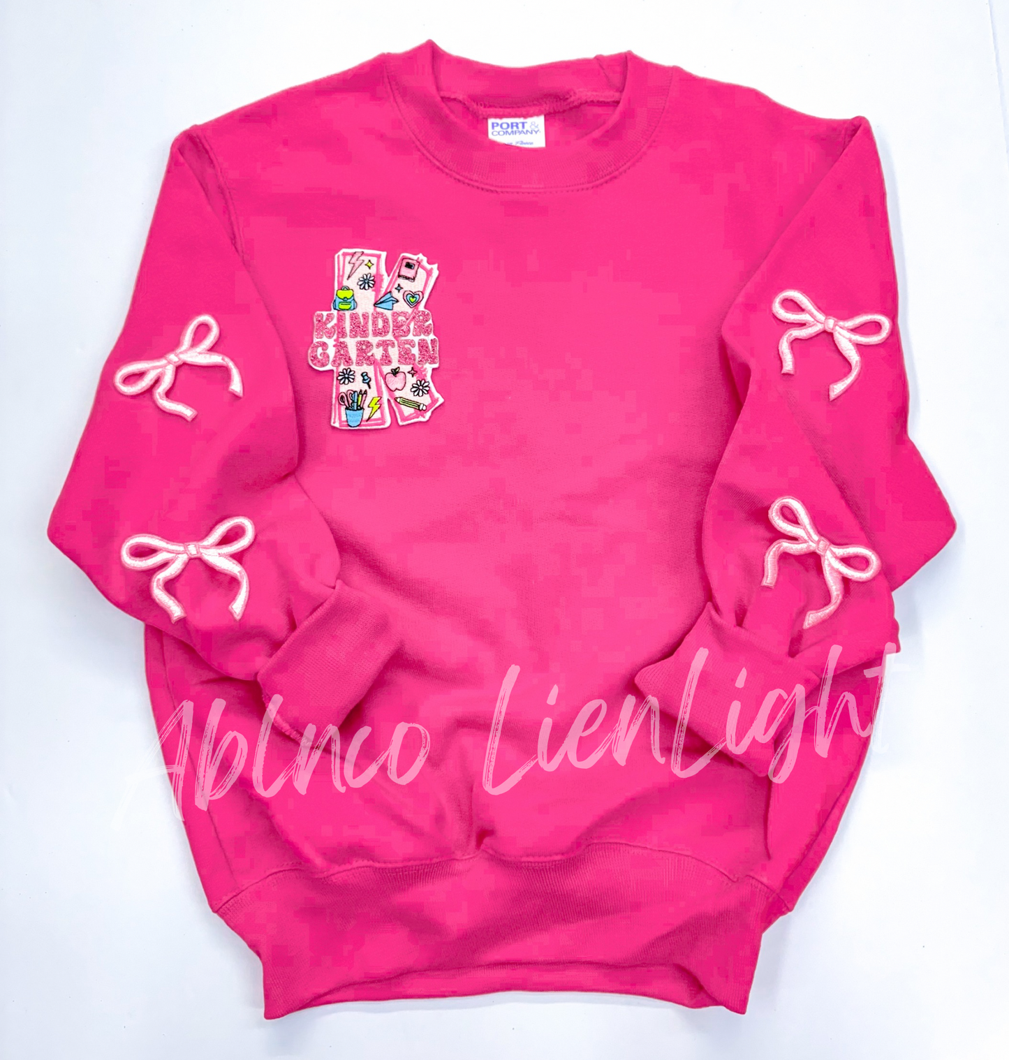 Kindergarten School Teach Glitter Patch
