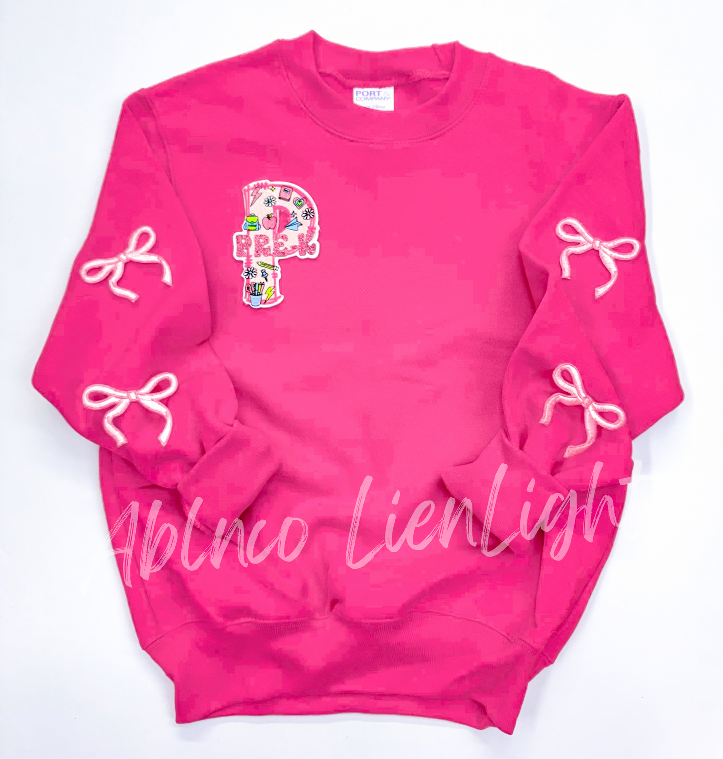 PreK School Glitter Teach Patch