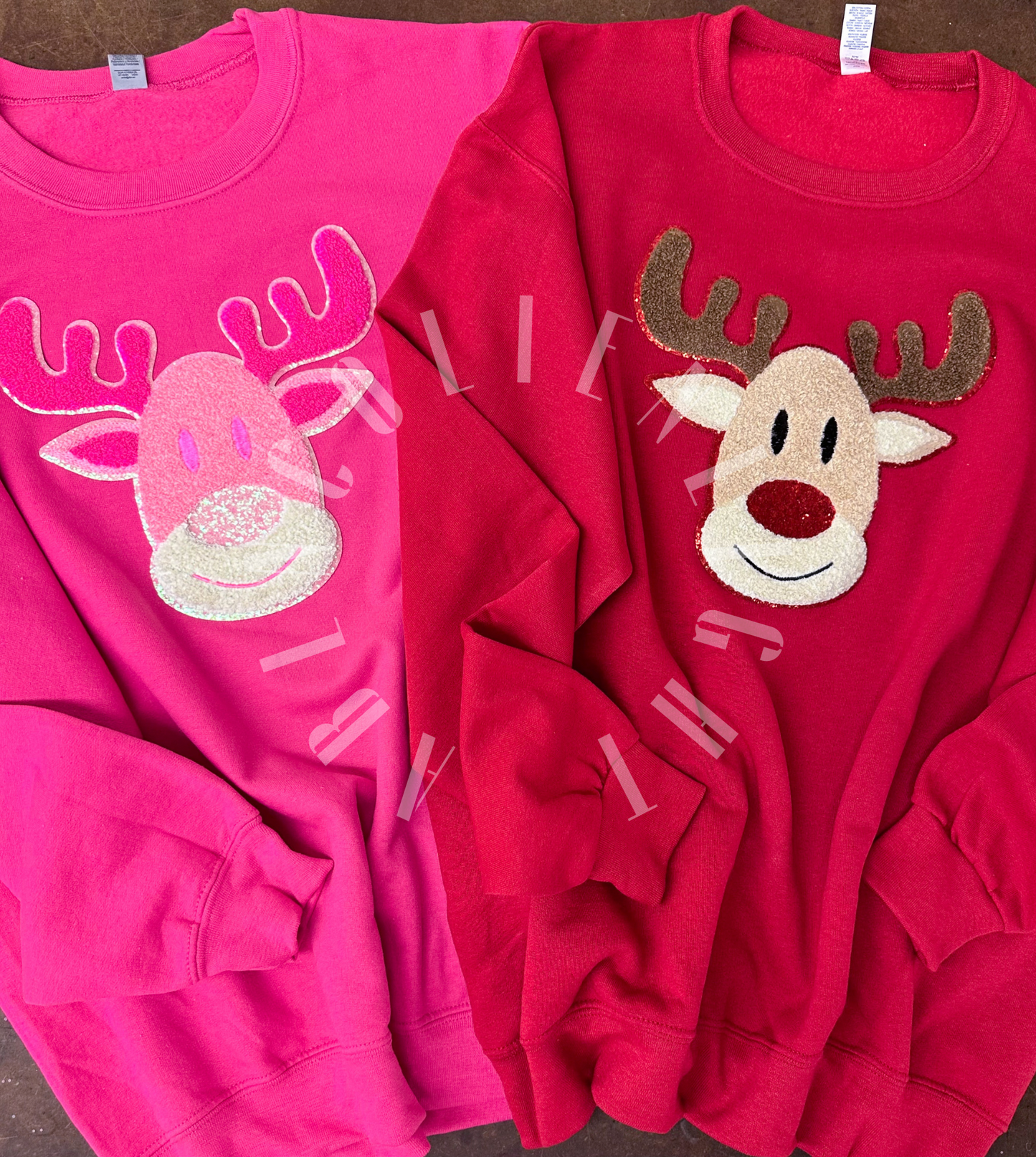 Pink Reindeer Patch