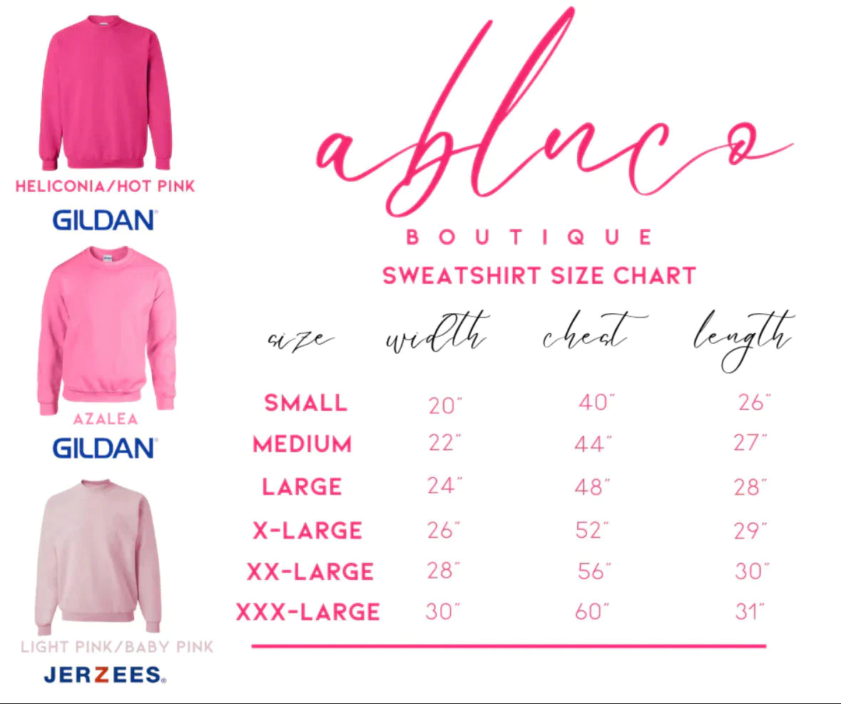 Blue Snowflake Sweatshirt