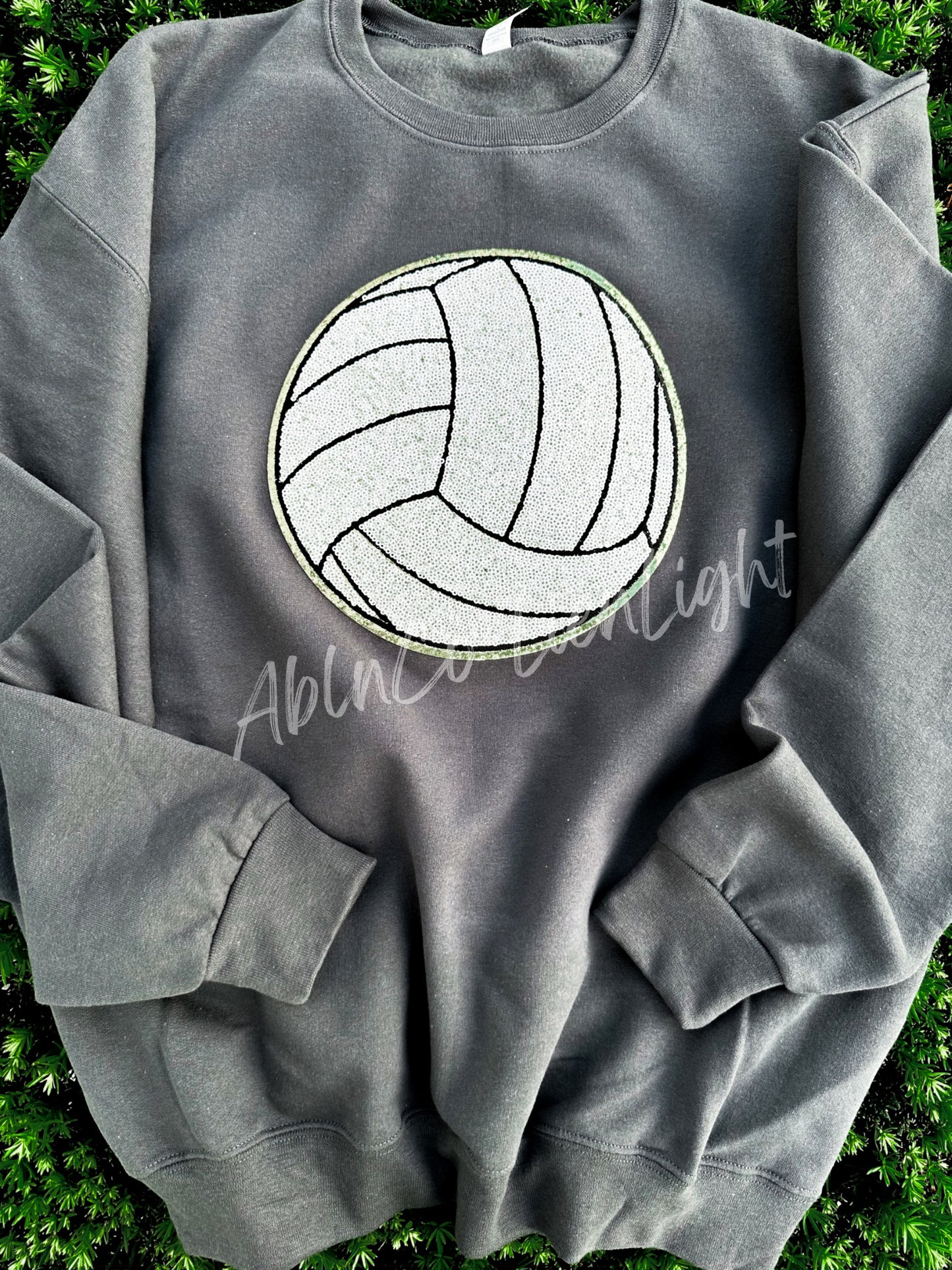 Volleyball Sequin Patch