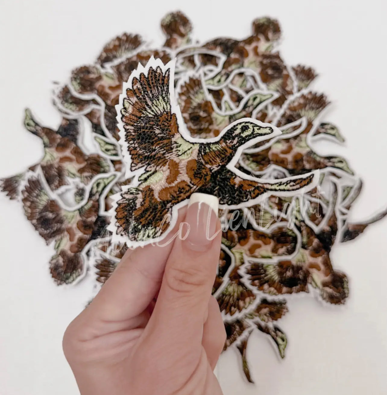 Mallard Camo Duck Hunting Embrodiery Patch