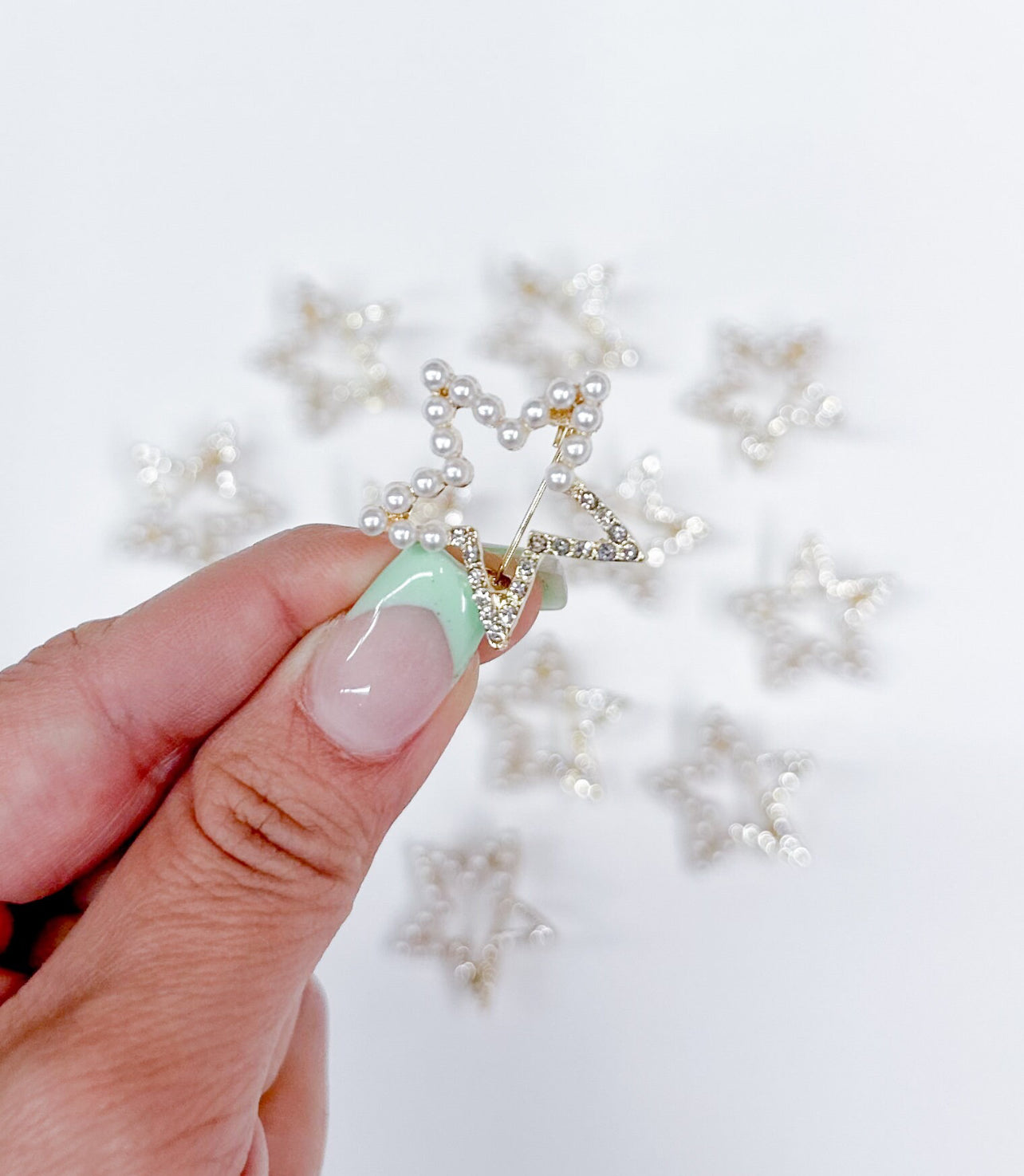 Pearl Star Pin