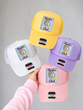 Oyster Club Summer Embroidery Patch Otto Trucker Hat
