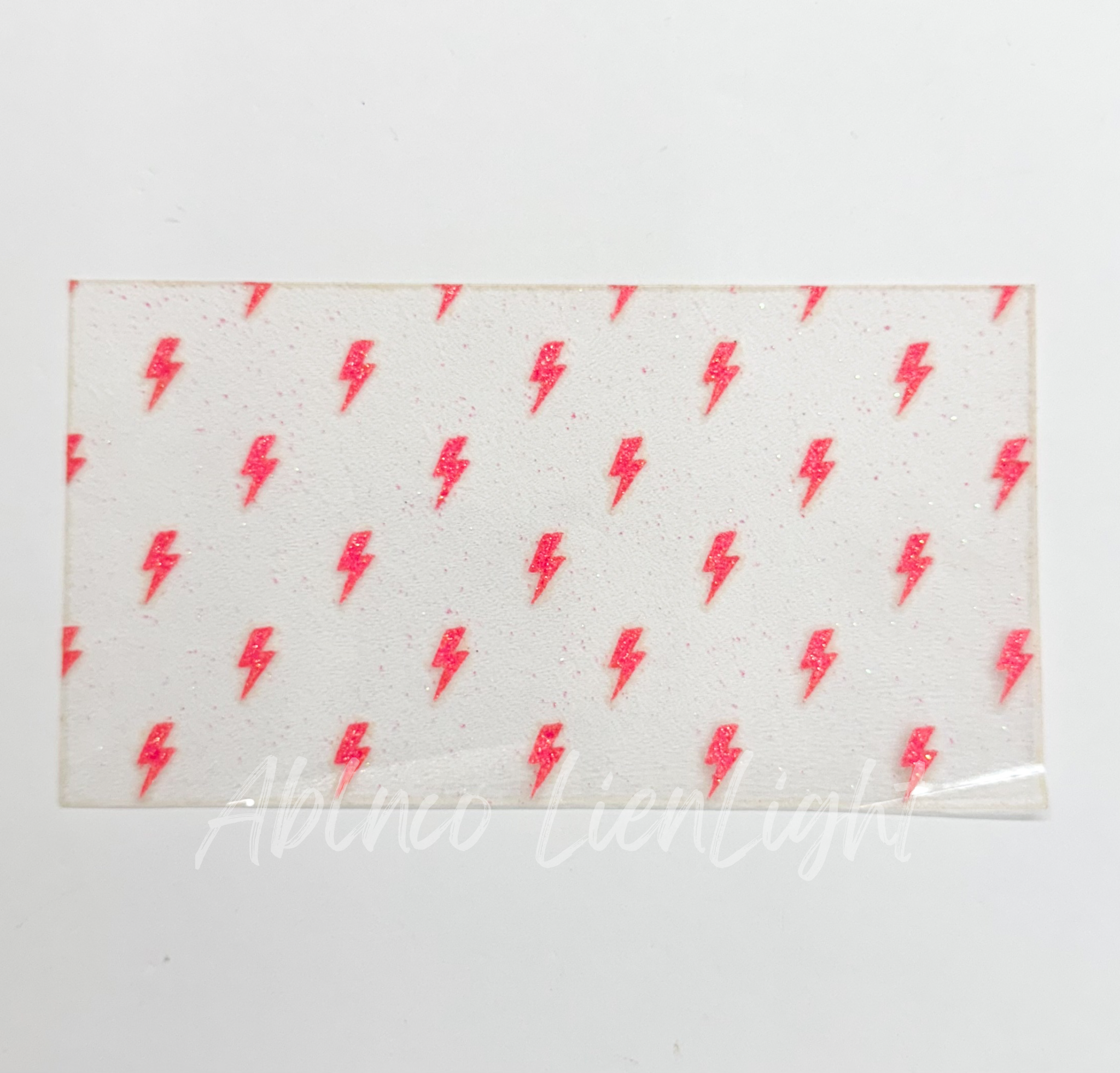 Lightning Bolts HTV Glitter Trucker Hat Background Transfer