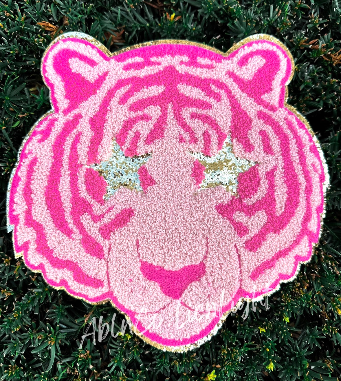 PREPPY PINK MASCOT™ Chenille Patch Only - DIY Craft