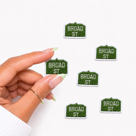 Mini Broad St Embroidered Patch