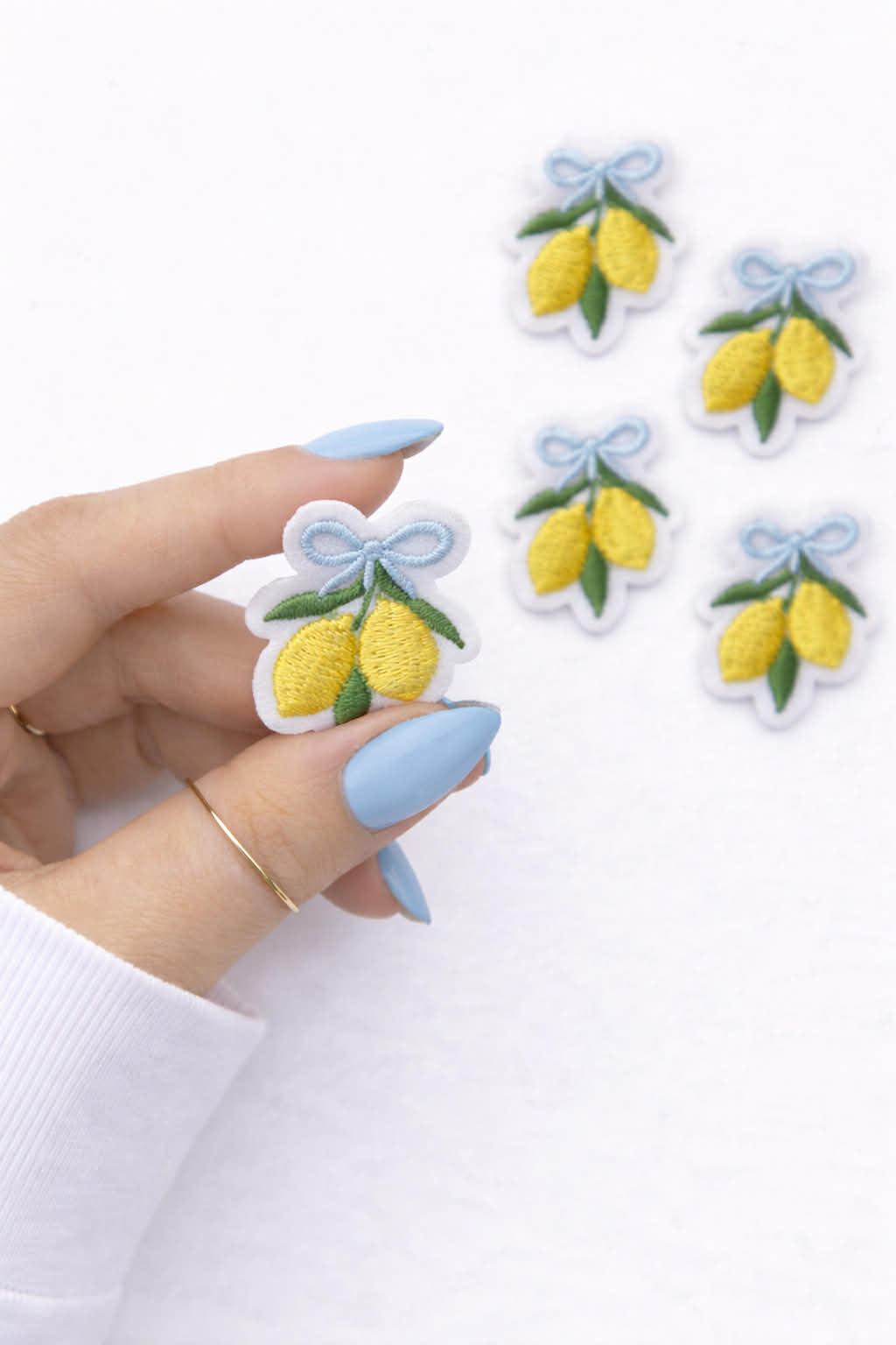 Mini Lemon Embroidered Patch