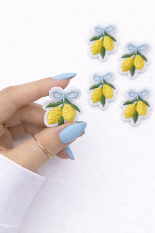 Mini Lemon Embroidered Patch