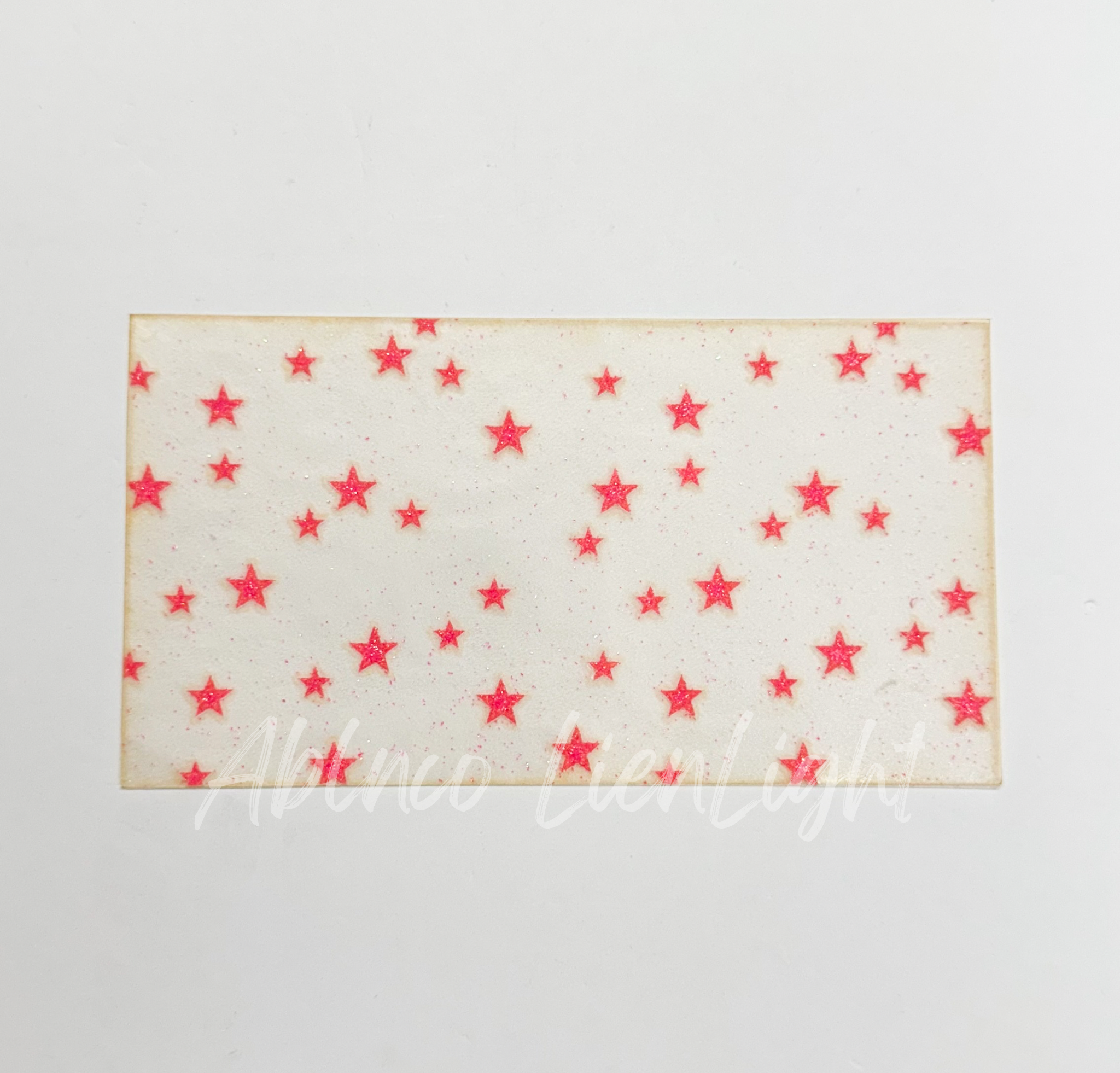 Stars HTV Glitter Trucker Hat Background Transfer