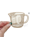 Measuring Cup Baking Embroidery Patch