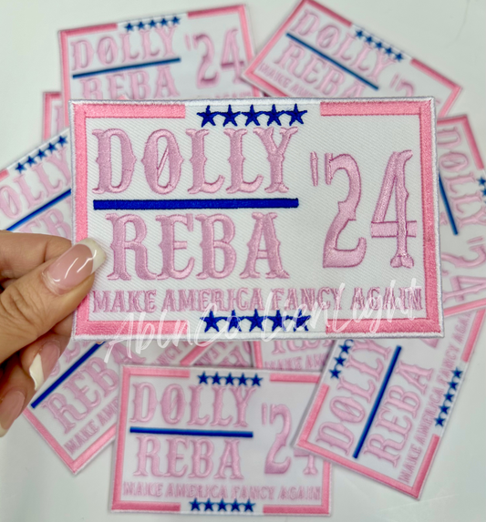 5” Dolly Reba 24 Embroidery Patch