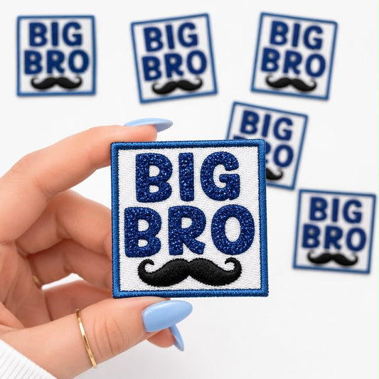 Big Bro Embroidered Dog Patch