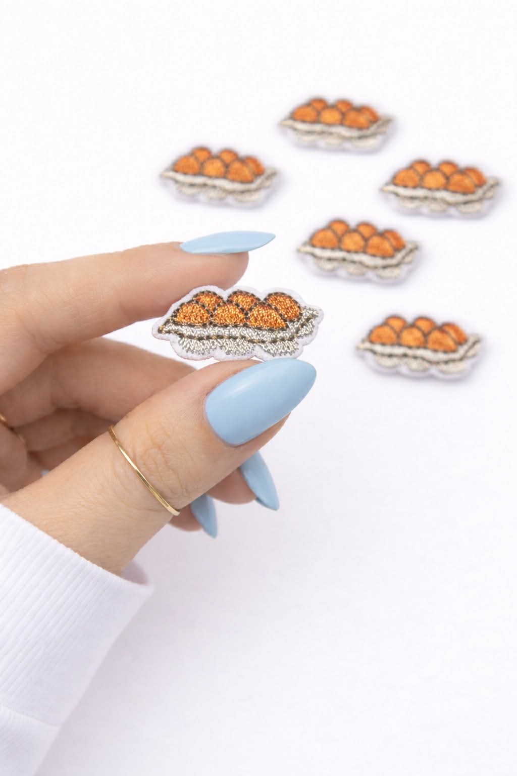 Mini Eggs Embroidered Patch