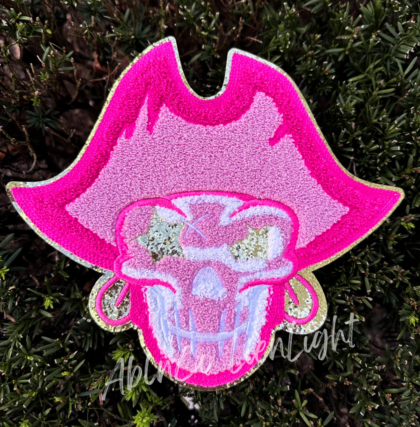 PREPPY PINK MASCOT™ Chenille Patch Only - DIY Craft