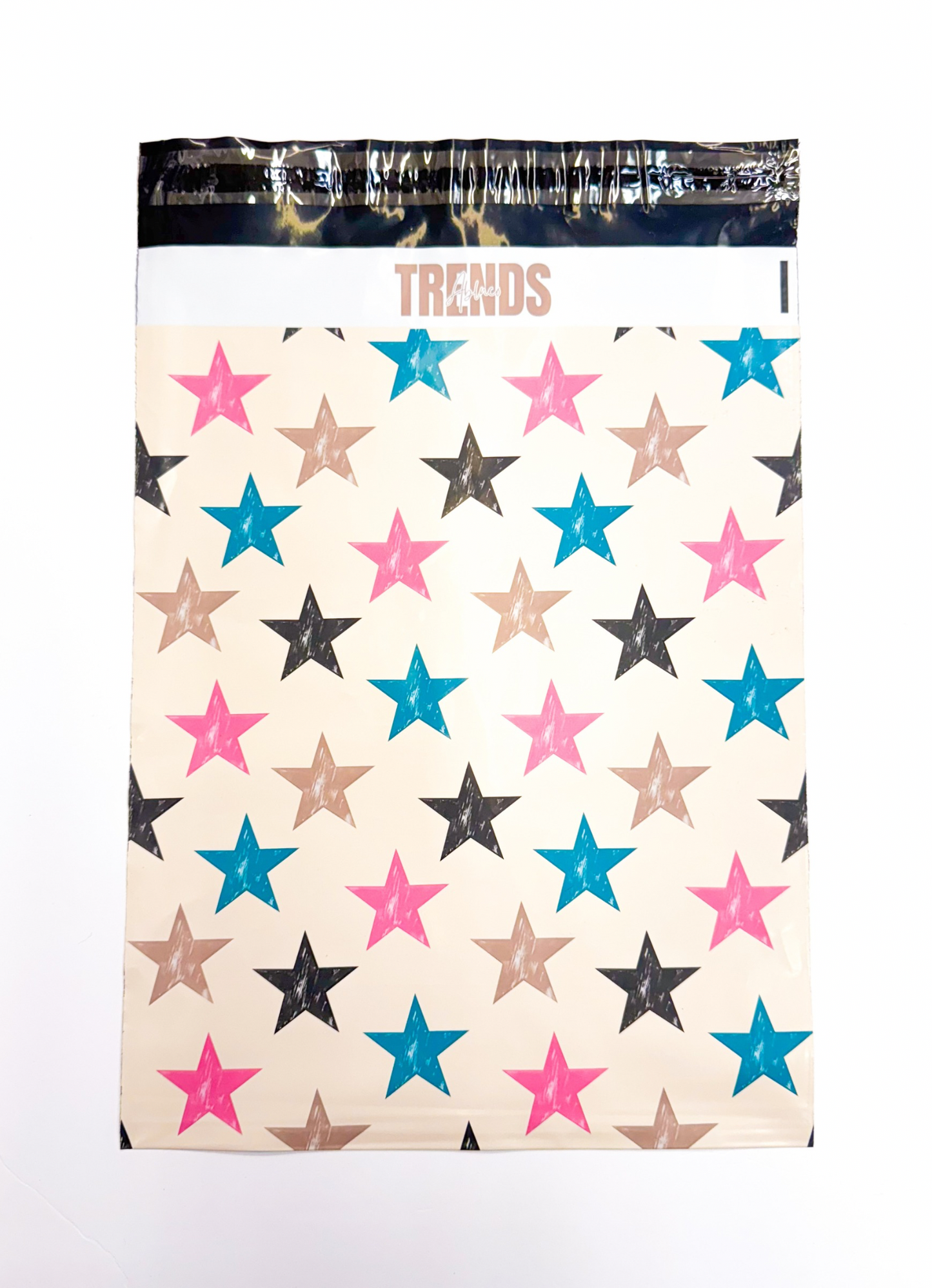 Retro Preppy Stars Poly Mailers