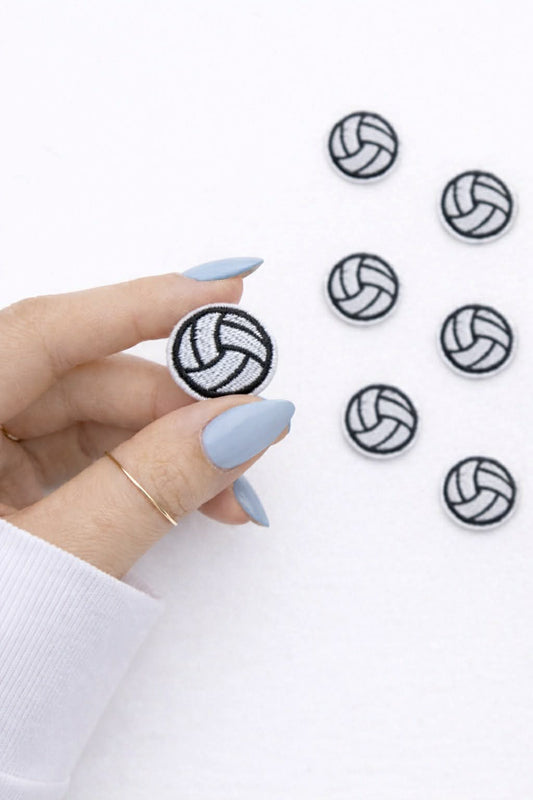 Mini Volleyball Embroidered Patch