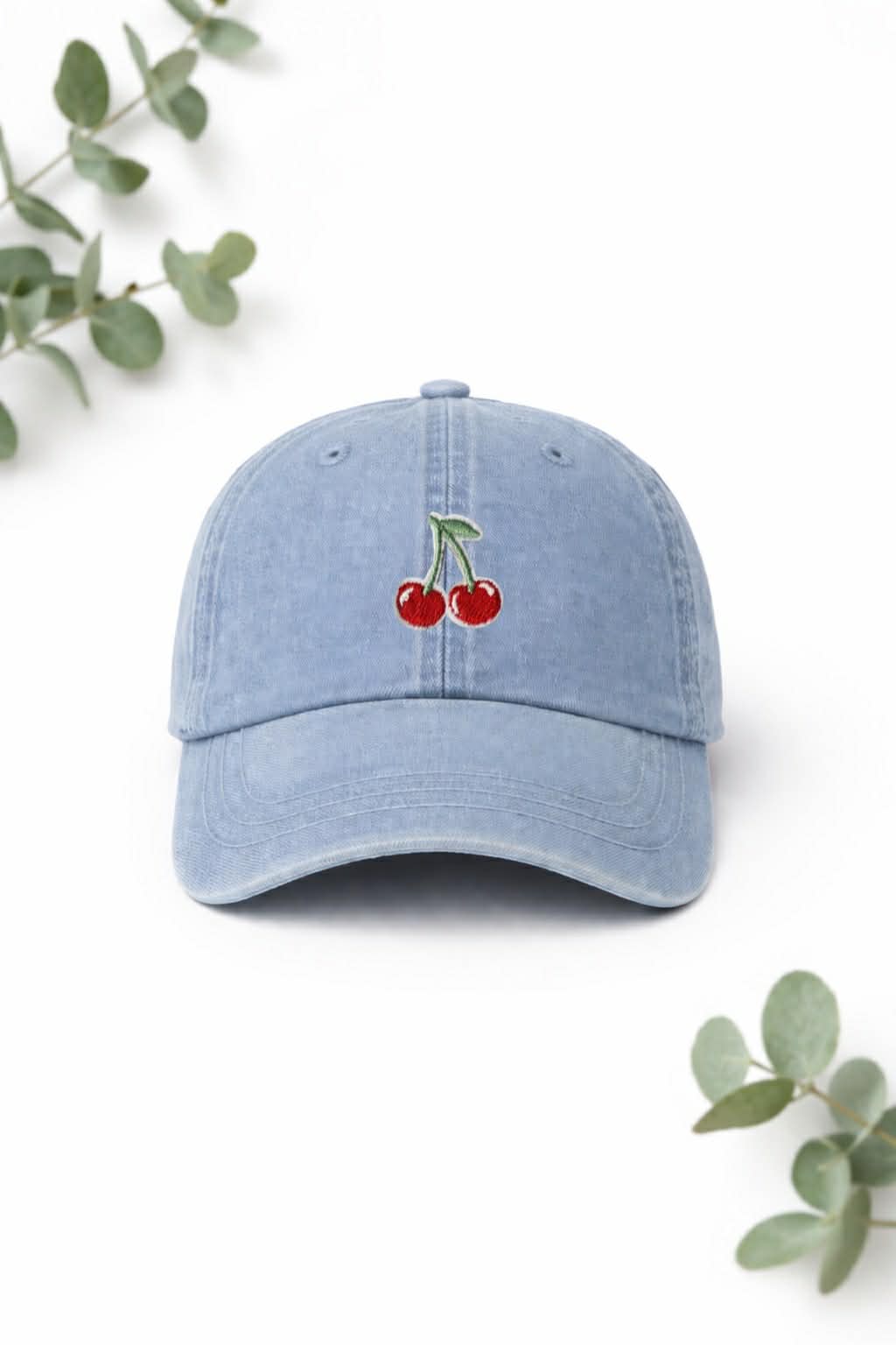 Mini Cherries Embroidered Patch