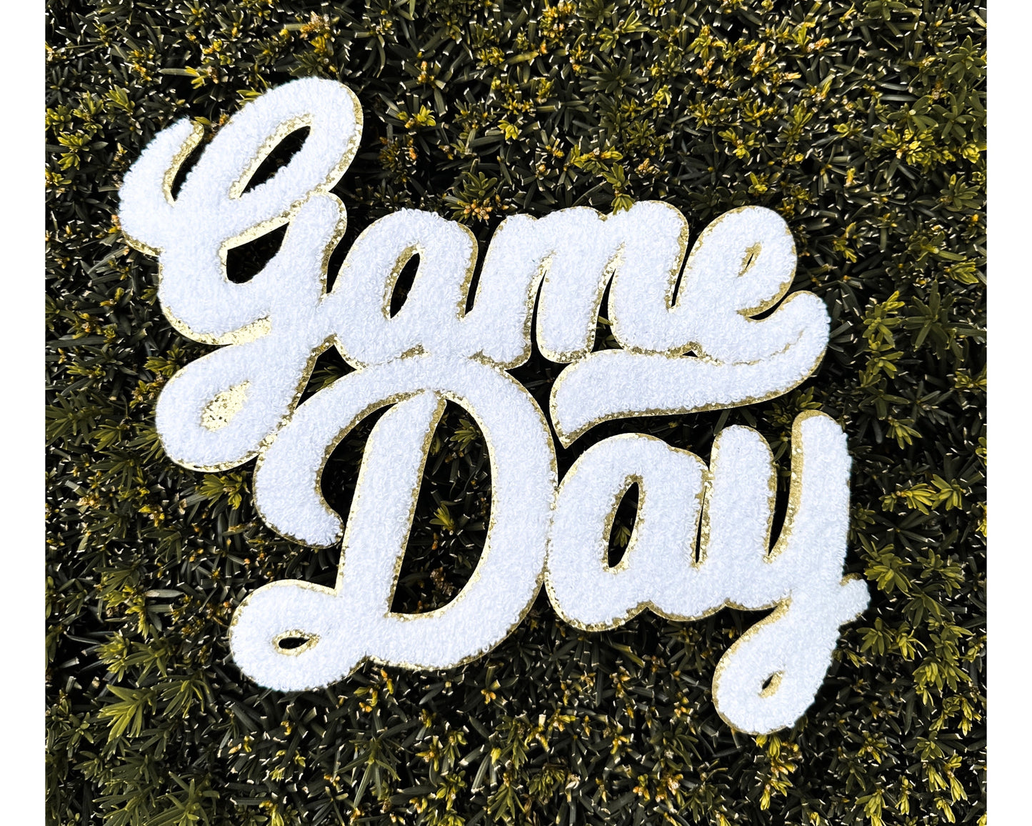 Game Day Chenille & Sequin Patch Sweatshirt