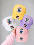 Colorful Fish Trio Summer Embroidery Patch Otto Trucker Hat
