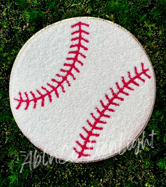 Big Baseball Chenille Patch