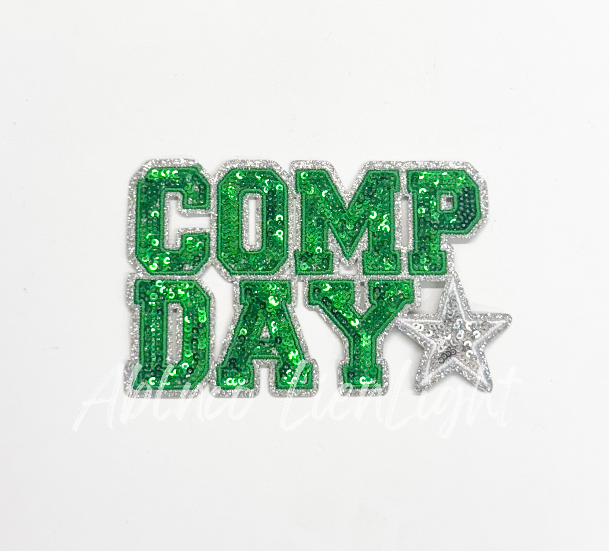 Comp Day Star Sequin Patch - Small