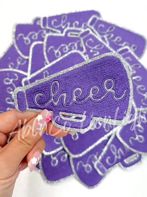 Purple Mini Bow Patch
