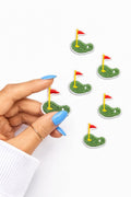 Mini Golf Green Embroidered Patch