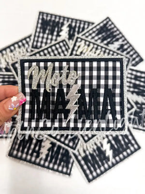 Hot Pink Wifey Glitter Patch